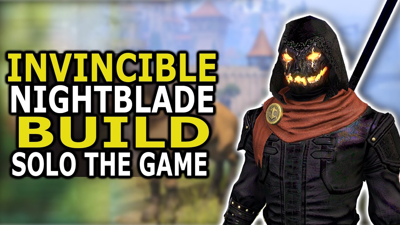 ESO Invincible Solo Nightblade Build | Solo the Game with this Build!
