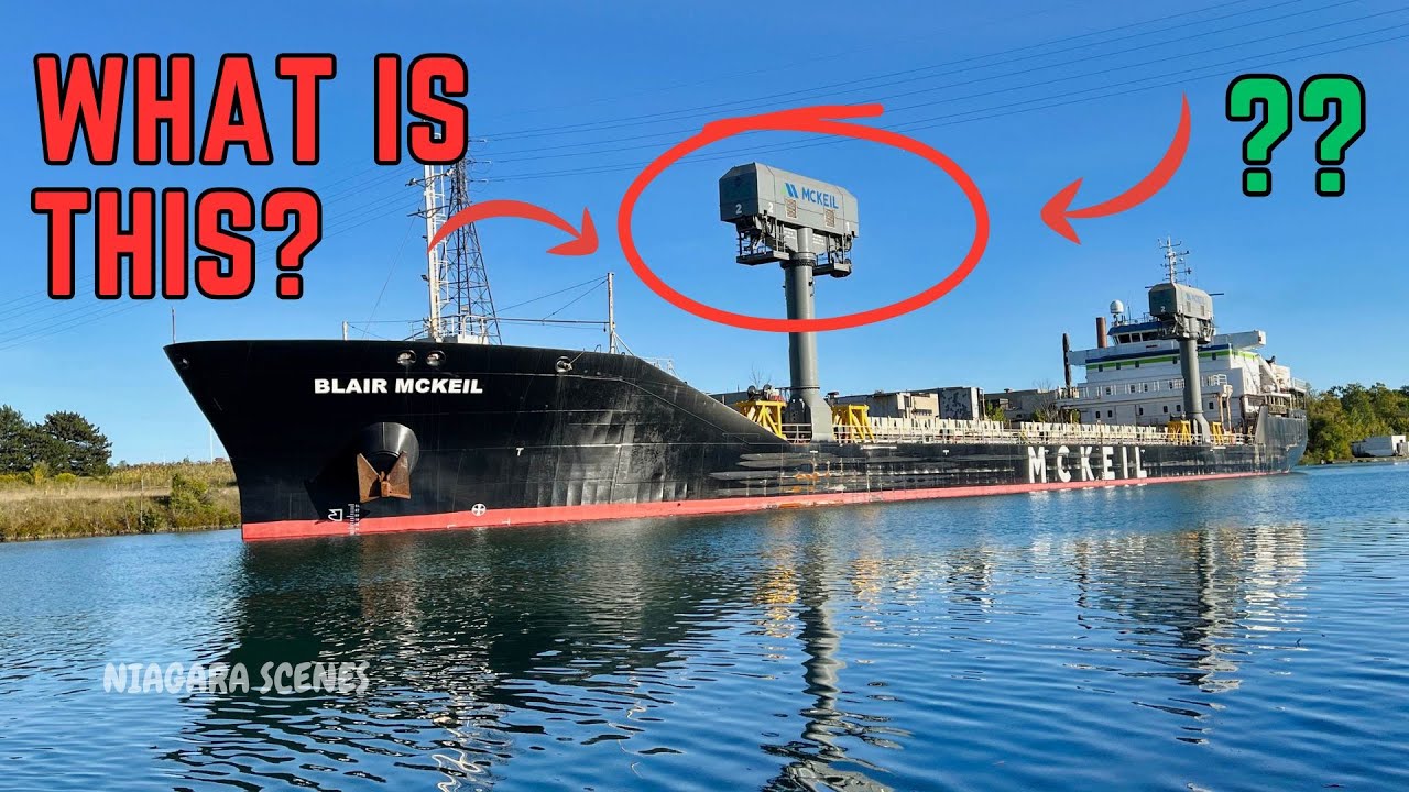 A Versatile Cargo Ship -BLAIR MCKEIL on the Canal-