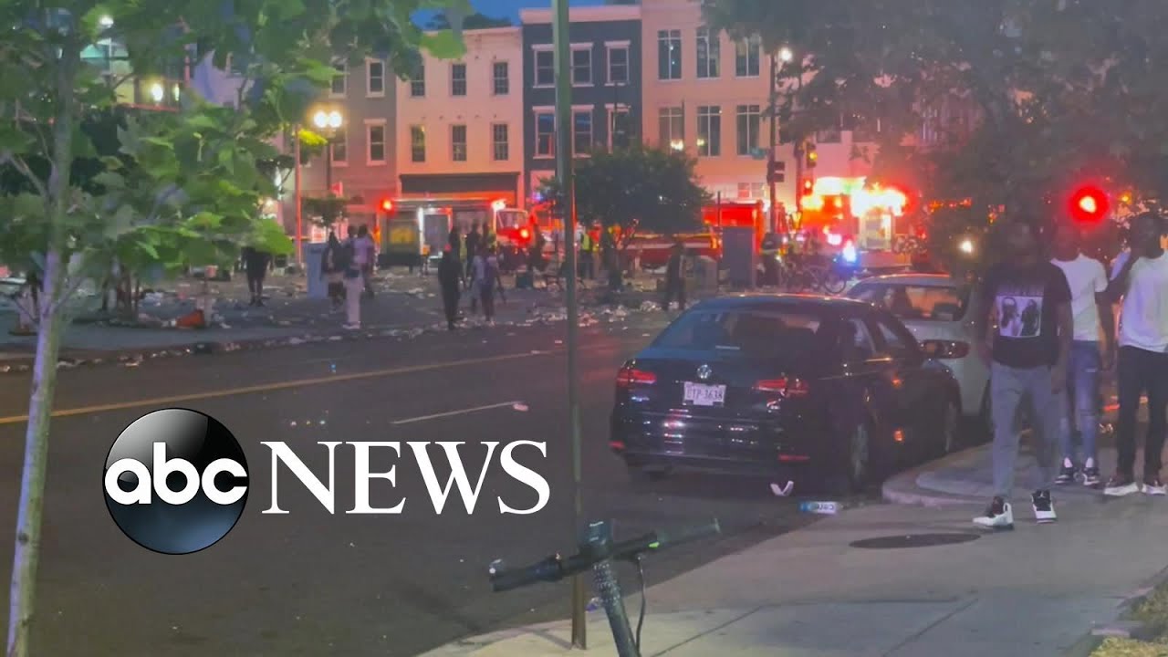 Violence erupts at Juneteenth celebration in DC l GMA
