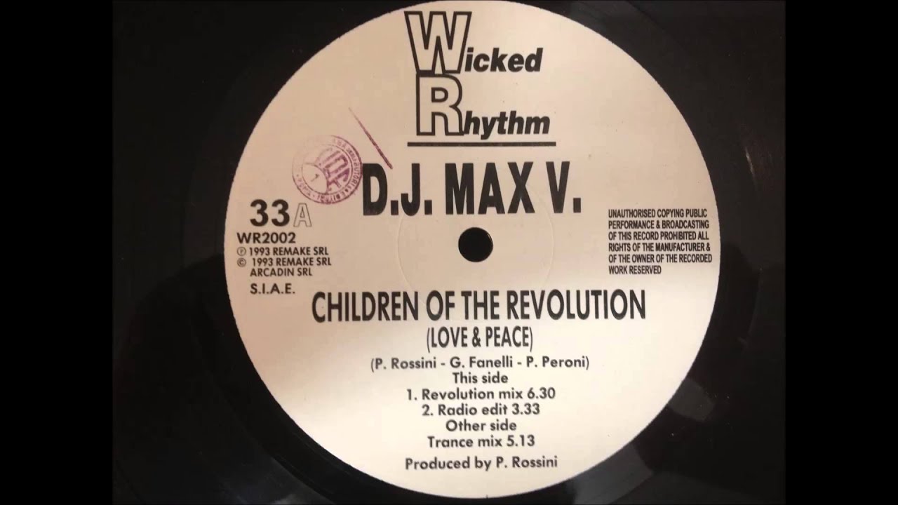 D.J. Max V. - Children Of The Revolution (Love & Peace)