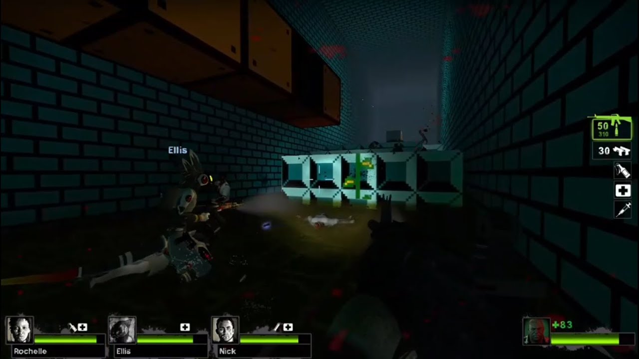 Mundo 1-2 - L4D2 - Left 4 Mario #2 - Experto