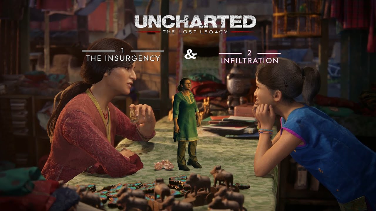 Uncharted Lost Legacy | Mission 1 & 2: The Insurgency and Infiltration | Noob to Pro