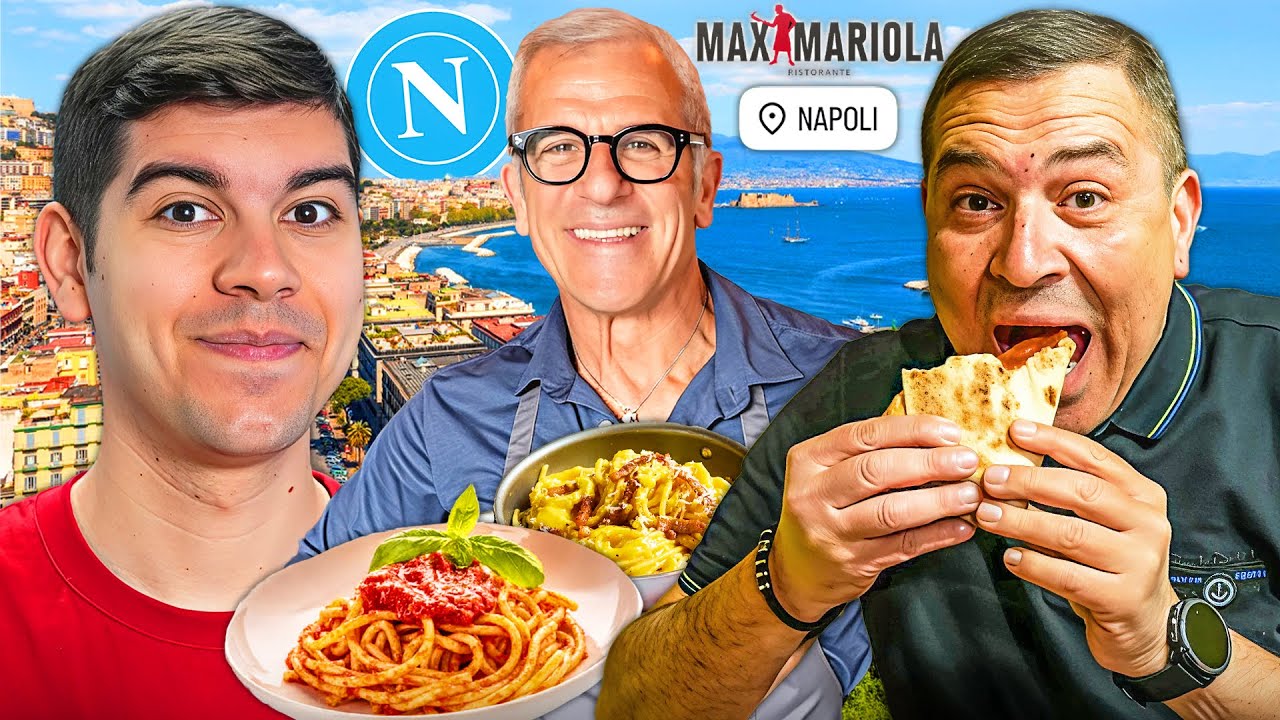 🍝💙 PROVIAMO IL NUOVO RISTORANTE di MAX MARIOLA a NAPOLI!! È davvero buono?