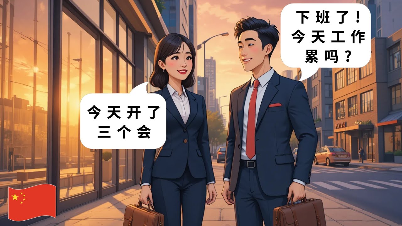 🇨🇳 Chinese Conversation for Beginners: Introducing Your Job (With Subtitle)