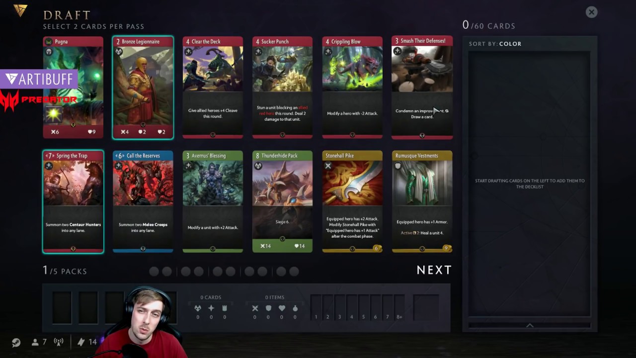 Artifact- Keepers Draft Full Run