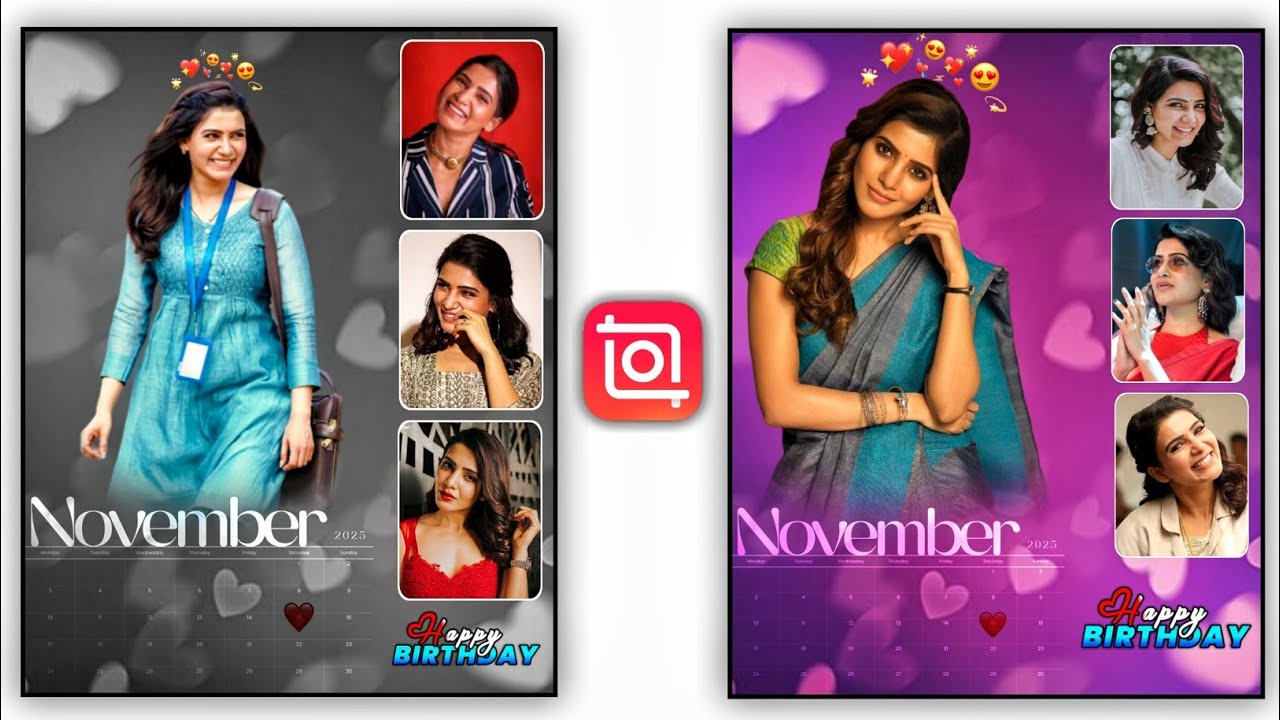 Calendar Effect Birthday Video Editing in Inshot Tamil 2025 | New Birthday Reels Video Editing
