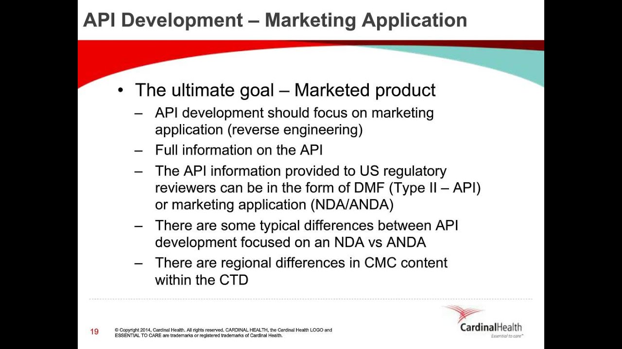Scientific and Regulatory Considerations for API Drug Development