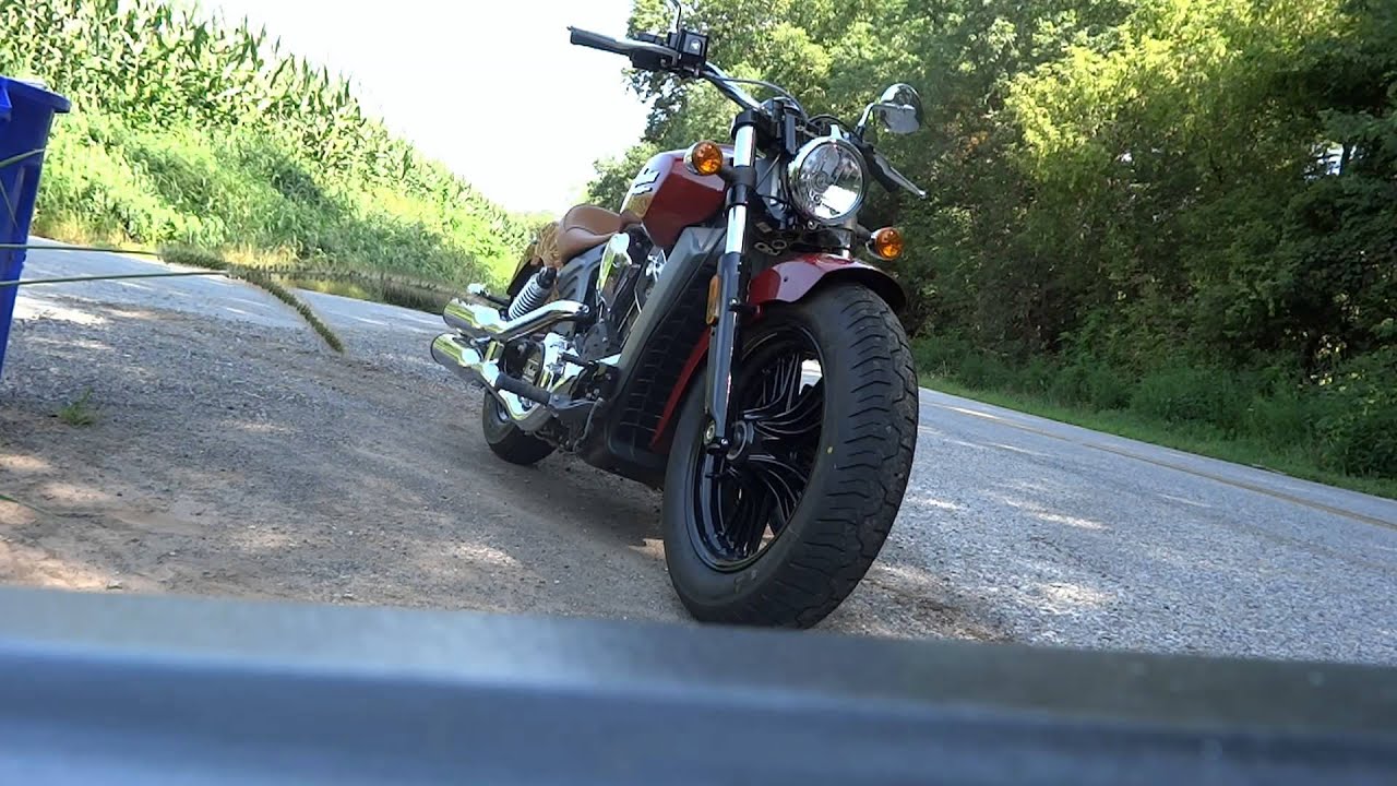 2015 Indian Scout Stage 1 Exhaust with Drive By