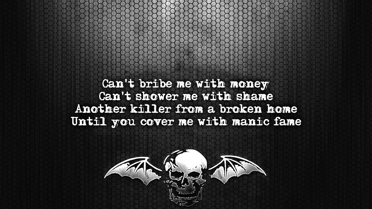 Avenged Sevenfold - Natural Born Killer [Lyrics on screen] [Full HD]