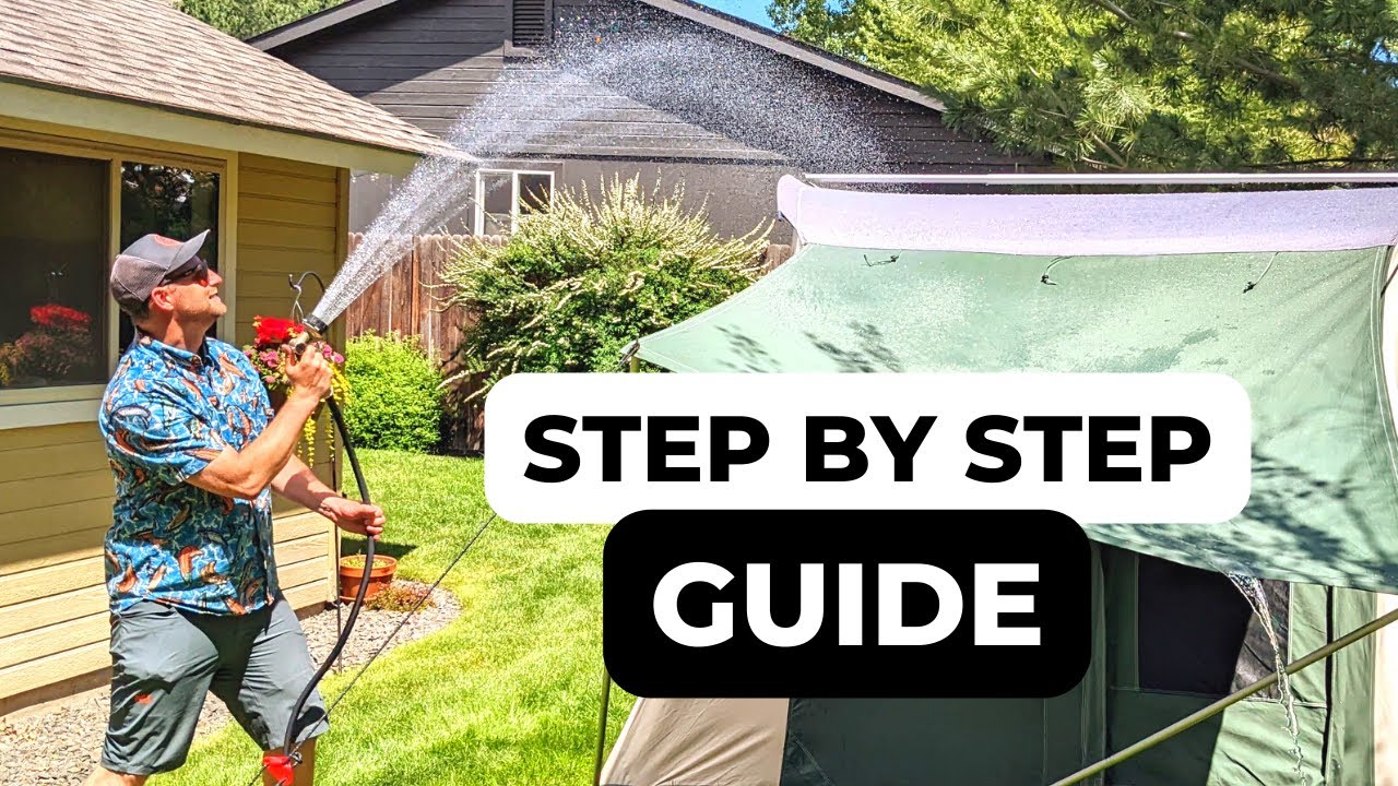 How to Season a Canvas Tent and What Happens if You Don't!