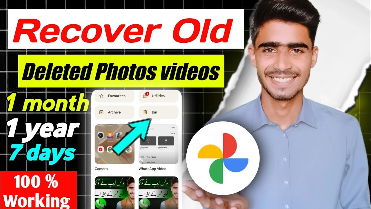 How to recover permanently deleted photos videos from Google photos| recover Google photos 