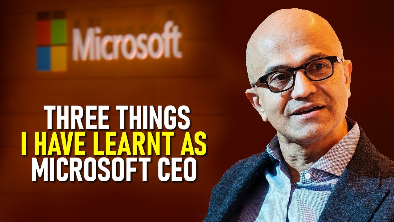 Satya Nadella's LIFE Advice Will Change Your Future |Microsoft CEO's Life Changing Video[MUST WATCH]