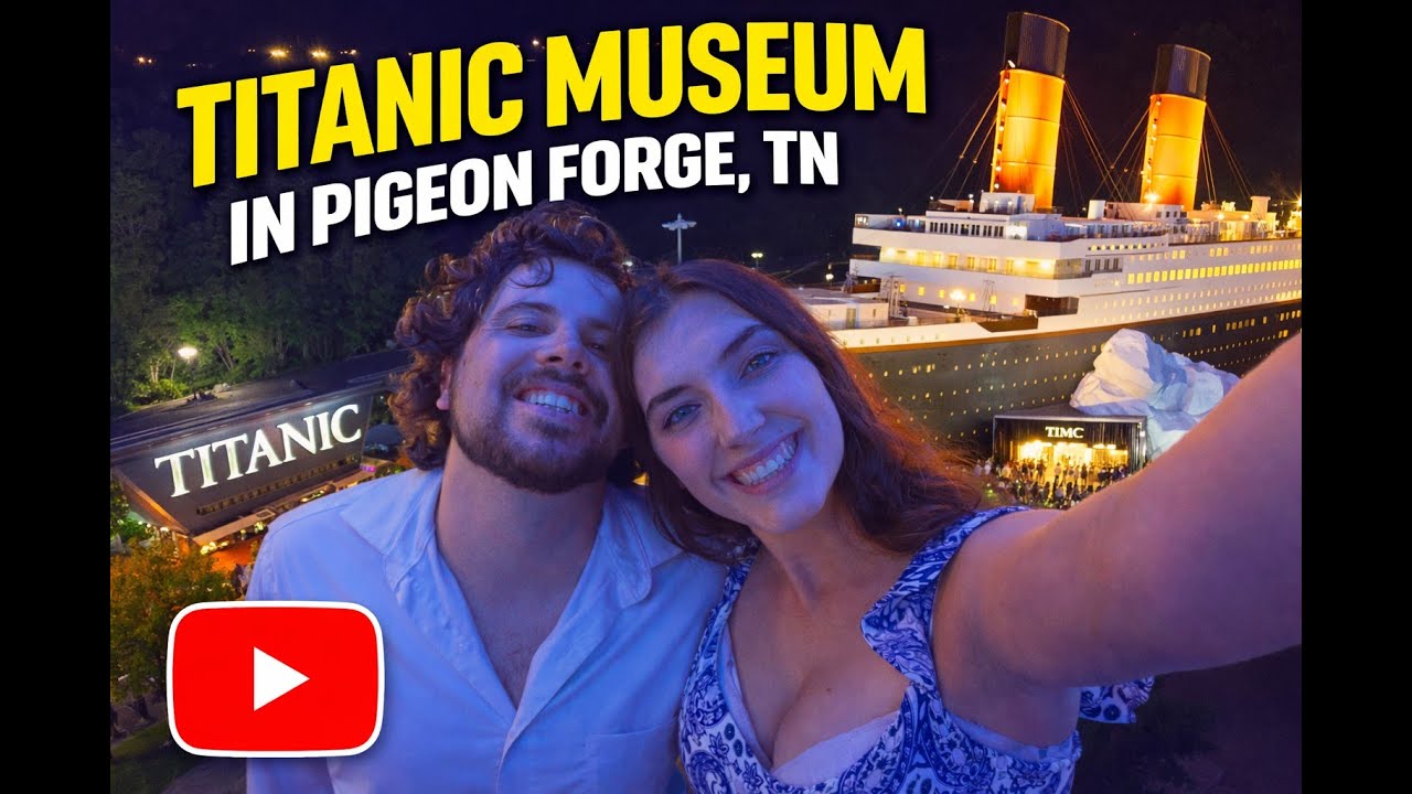Titanic Museum Pigeon Forge Tennessee 4K