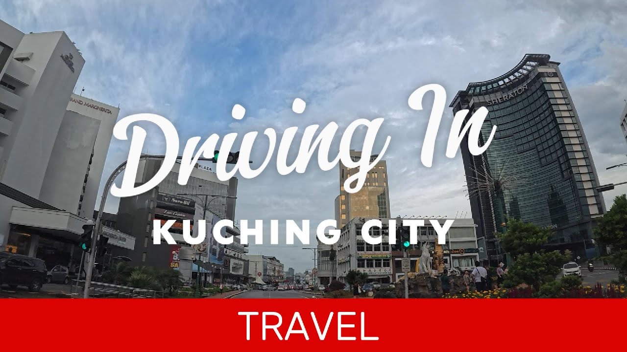 DRIVING IN SARAWAK - KUCHING CITY #drivingtour #driving #roadtrip #roadto2k #insta360acepro  #travel