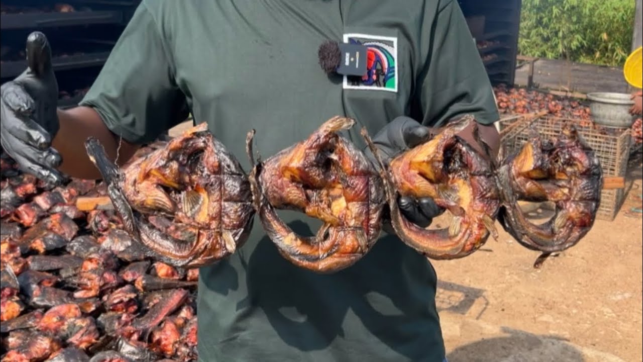 How we smoke catfish at the smokehouse.