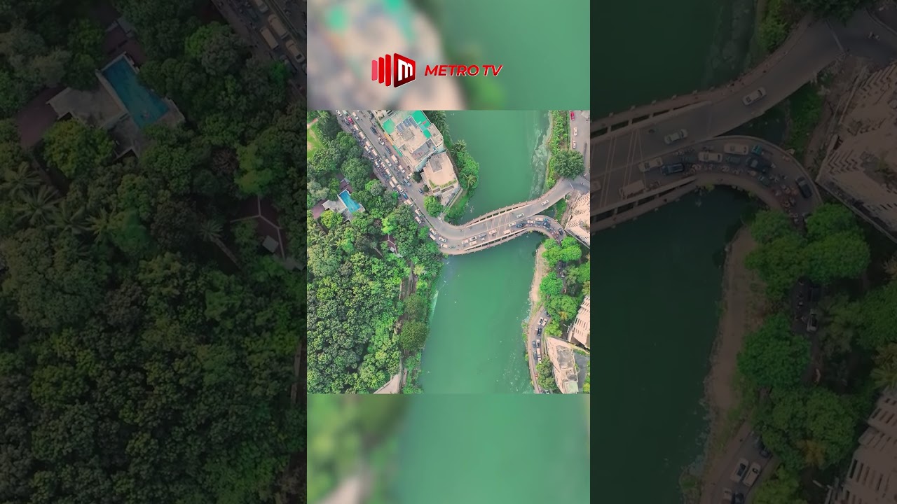 Beauty Above the Chaos | Dhaka | Drone View | The Metro Tv