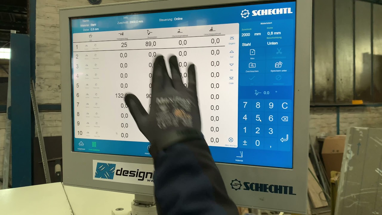 Schechtl MAE 310 CNC S-Touch funktion test