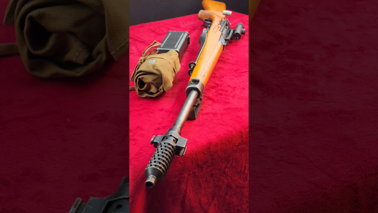 Swiss ZFK-55 Sniper Rifle & Armorer Kit. 1 of 4,150 Ever Made
