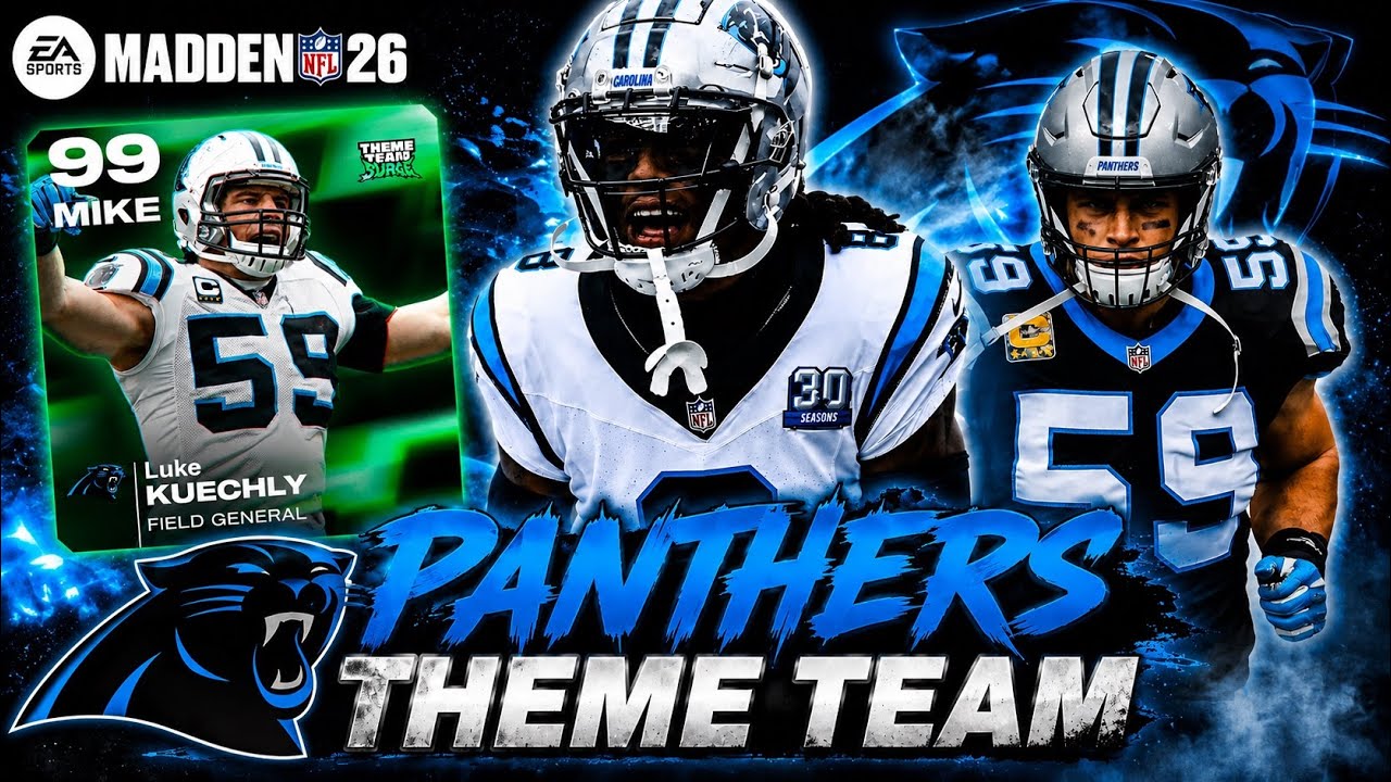 99 Люк Кикли и Джейси Хорн ДОМИНИРУЮТ в тематической команде Panthers! | Madden 26 Ultimate Team