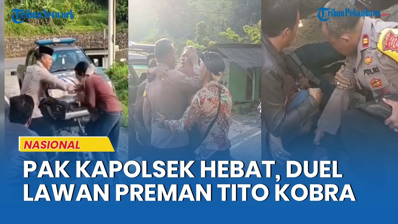Diancam akan Dibunuh, Kapolsek di Garut Duel Lumpuhkan Preman Tito Kobra