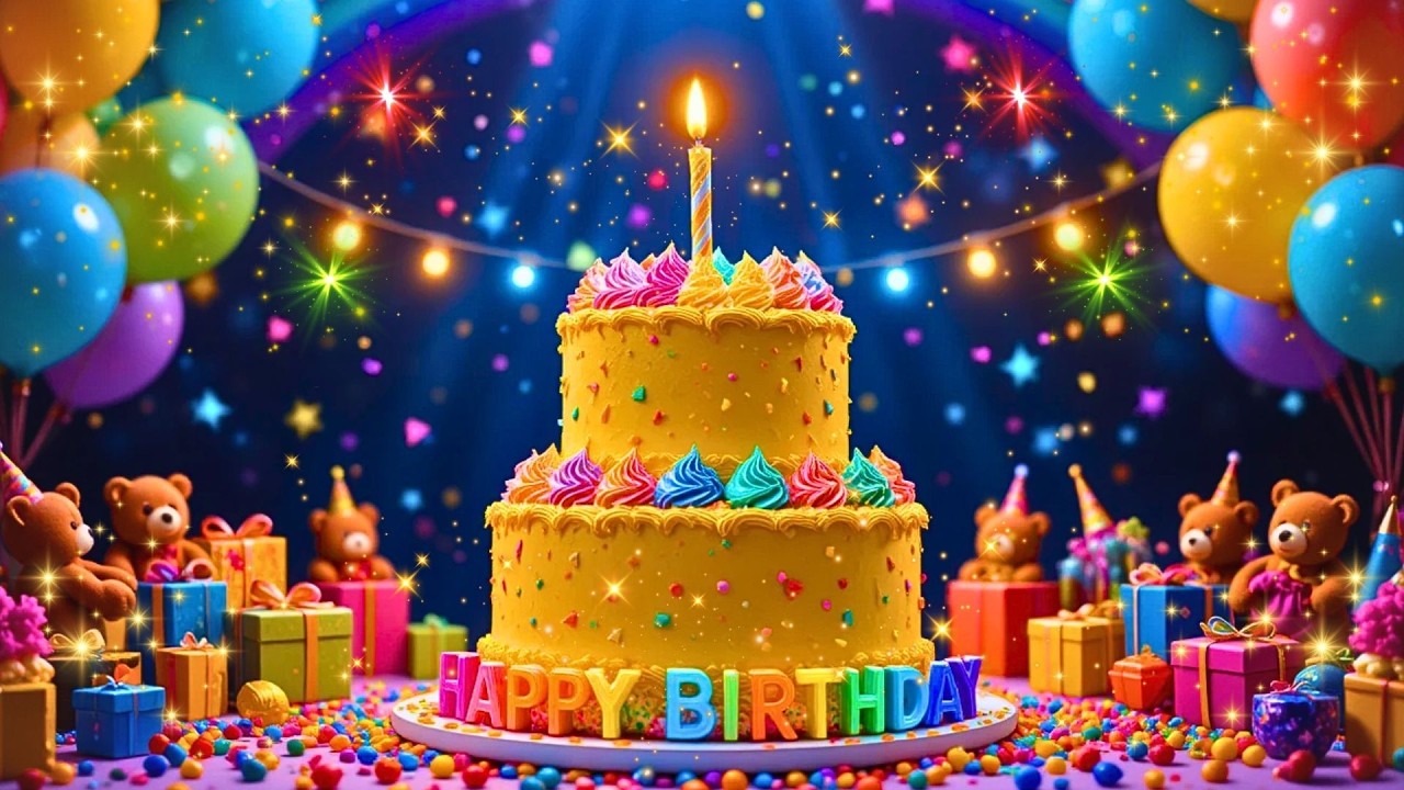 Happy Birthday Song 2026 🍰🎶 The Perfect Birthday Party Song | A Birthday Full of Joy