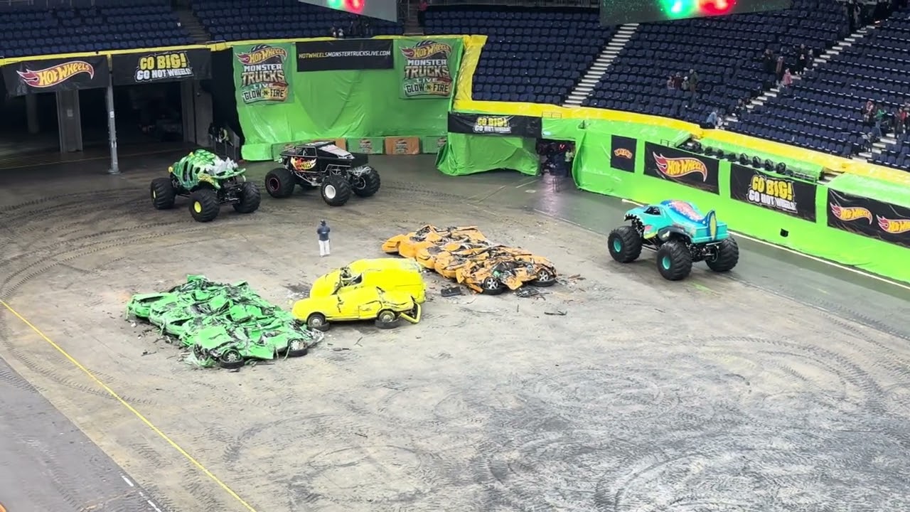 Hot Wheels Monster Trucks Live at The O2 Arena on Sunday 11th January 2026 at 18:30PM - Part 4 of 4.