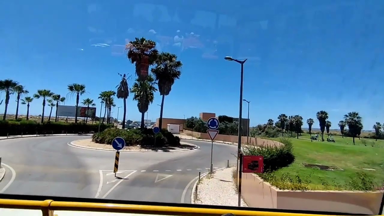 City Sightseeing Bus Ride in Albufeira Portugal