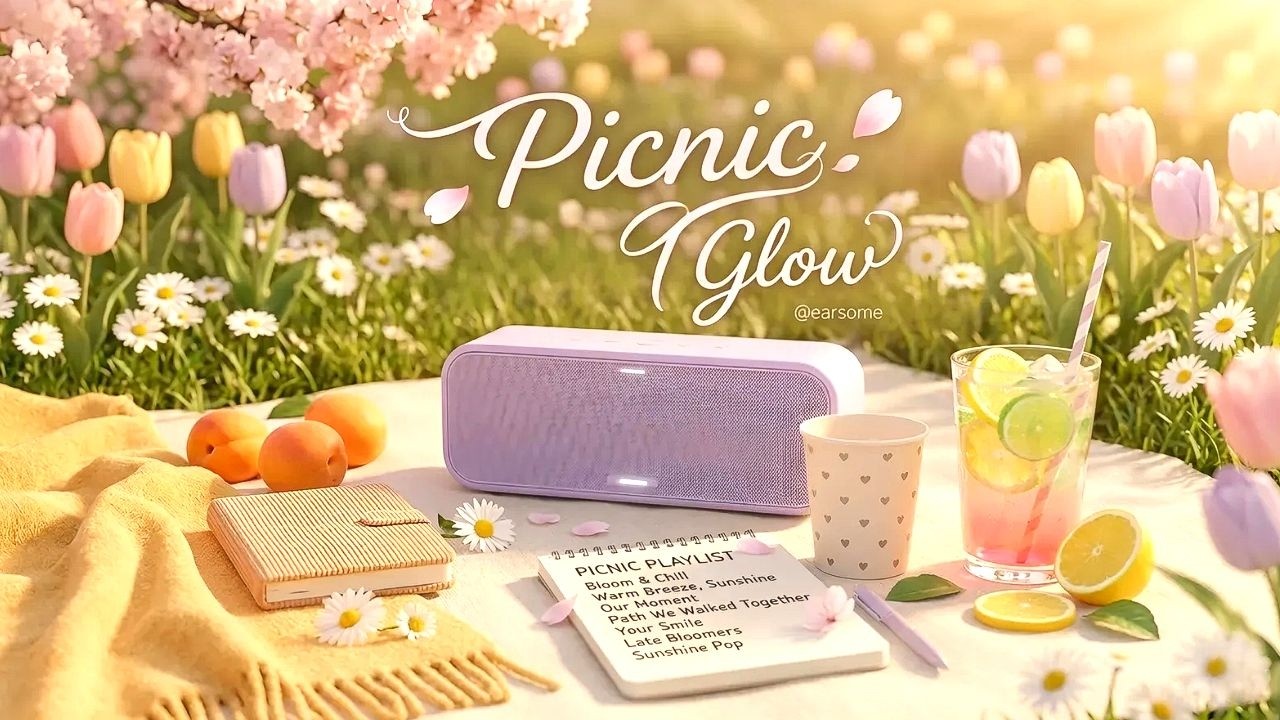 [Playlist] Spring Picnic Glow ✨ 몽글몽글한 봄바람, 꽃구경 갈 때 듣는 설레는 노래
