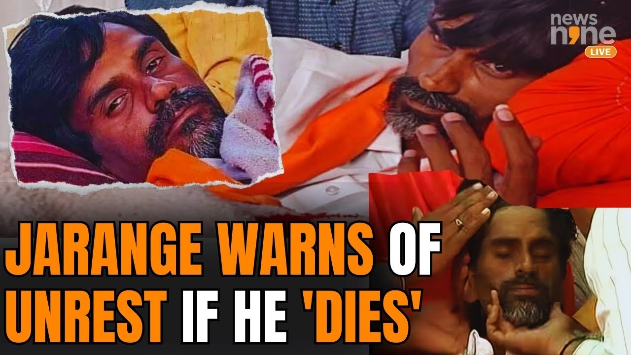 Manoj Jarange Patil Warns of Unrest If He 'Dies' #marathareservation #jarangepatil | News9