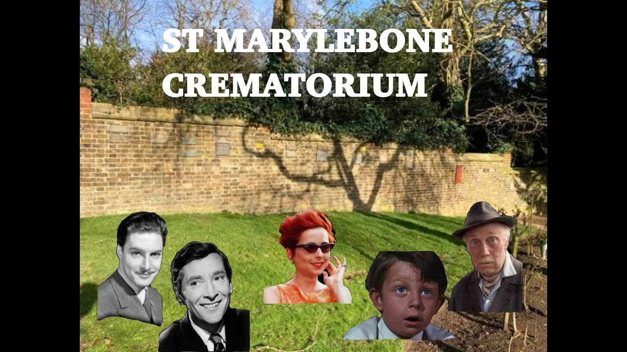 St Marylebone Crematorium-graves of Kenneth Williams, Lennard Pearce, Matthew Garber & Robert Donat