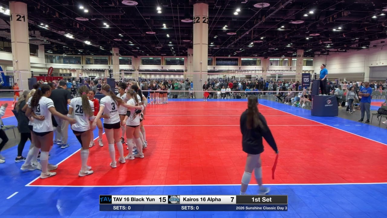 2026 Sunshine Classic Day 3: TAV 16 Black Yun vs. Kairos 16 Alpha Set 1