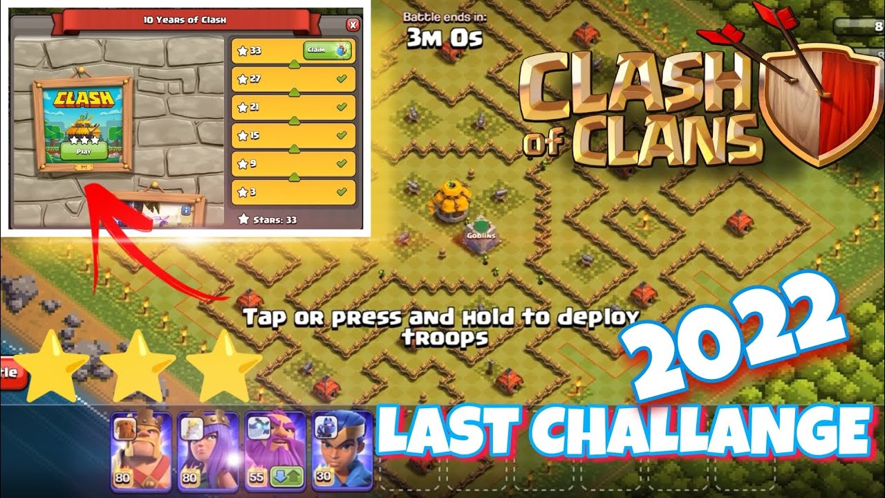 COC 10th Anniversary 2022 CHALLANGE ✅