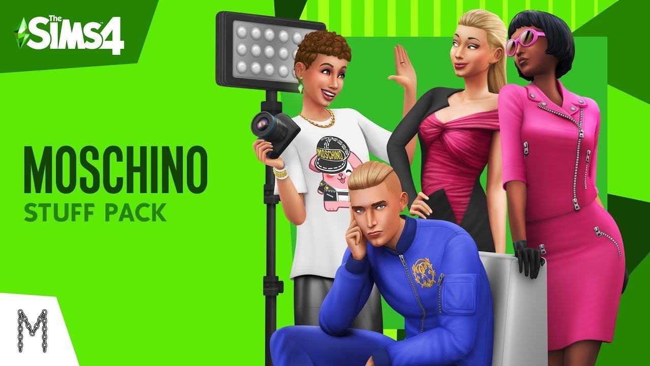 🤣 Cała Prawda o Nowym Pakiecie z Młoteczką i Wojtkiem 🤣 First Look: The Sims 4 Moschino Stuff Pack