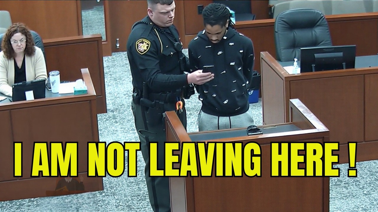 DEFENDANT CALLS HIS MOTHER From the COURTROOM!!