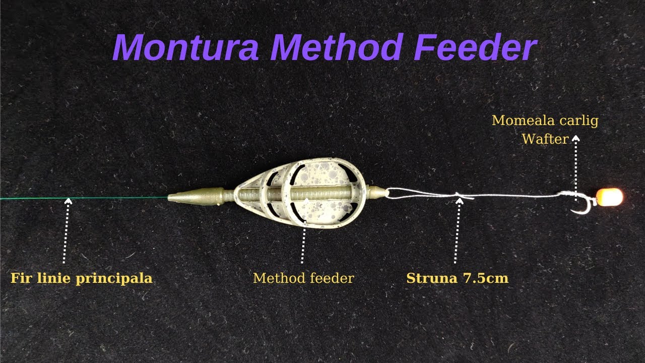Tutorial realizare montura method feeder