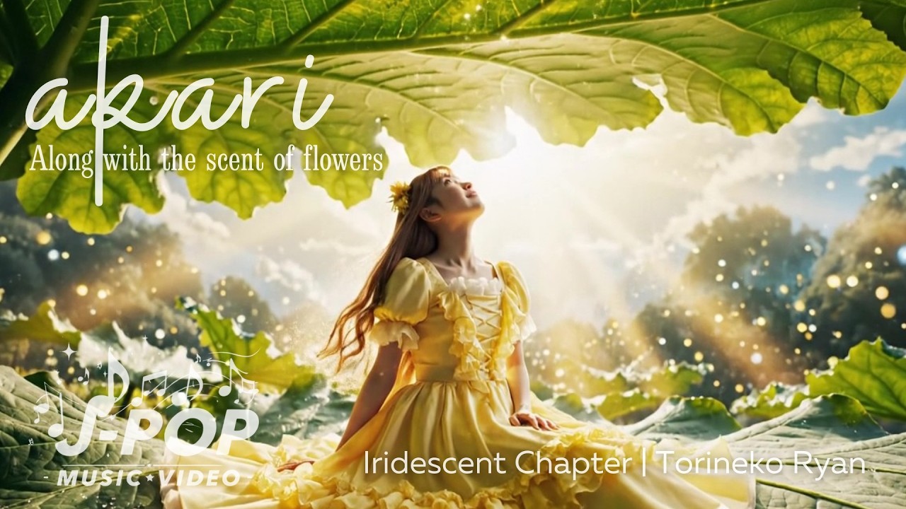akari - Along with the scent of flowers | J-Pop | sunoAI | Music Video