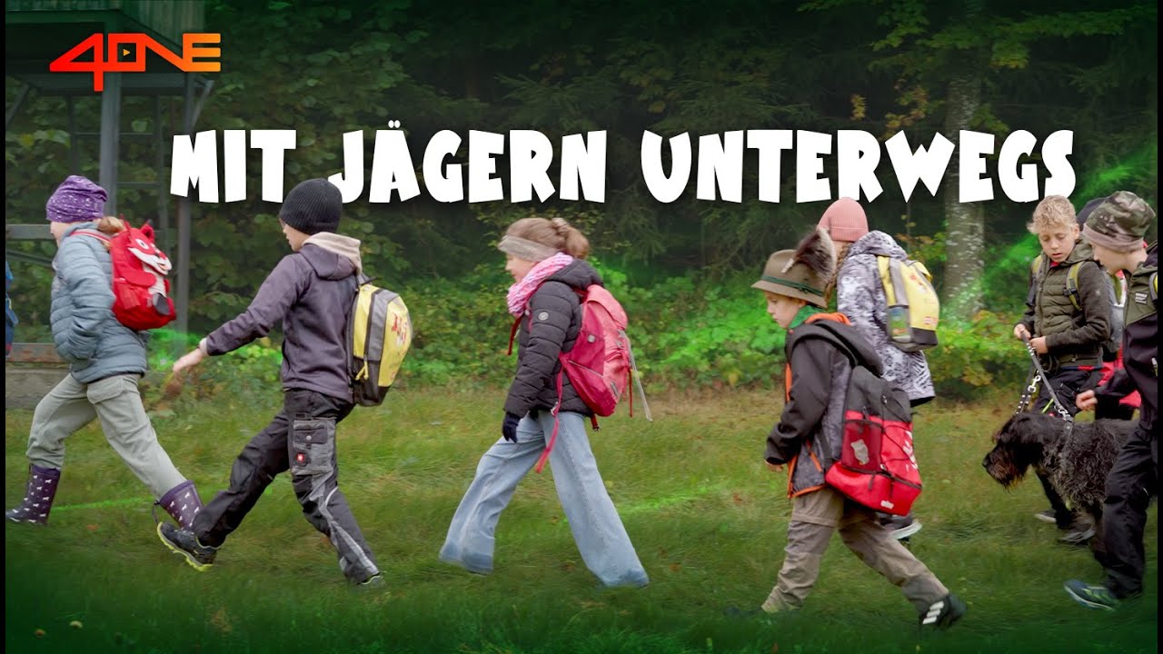 Mit J&auml;gern unterwegs &ndash; wie Kinder den Wald neu entdecken