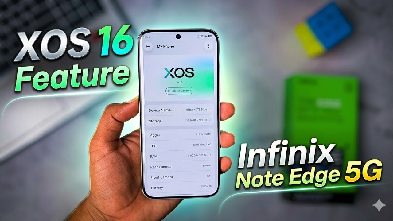 Infinix NOTE Edge: Our Most Favorite Features + Infinix XOS 16 is Here 💥