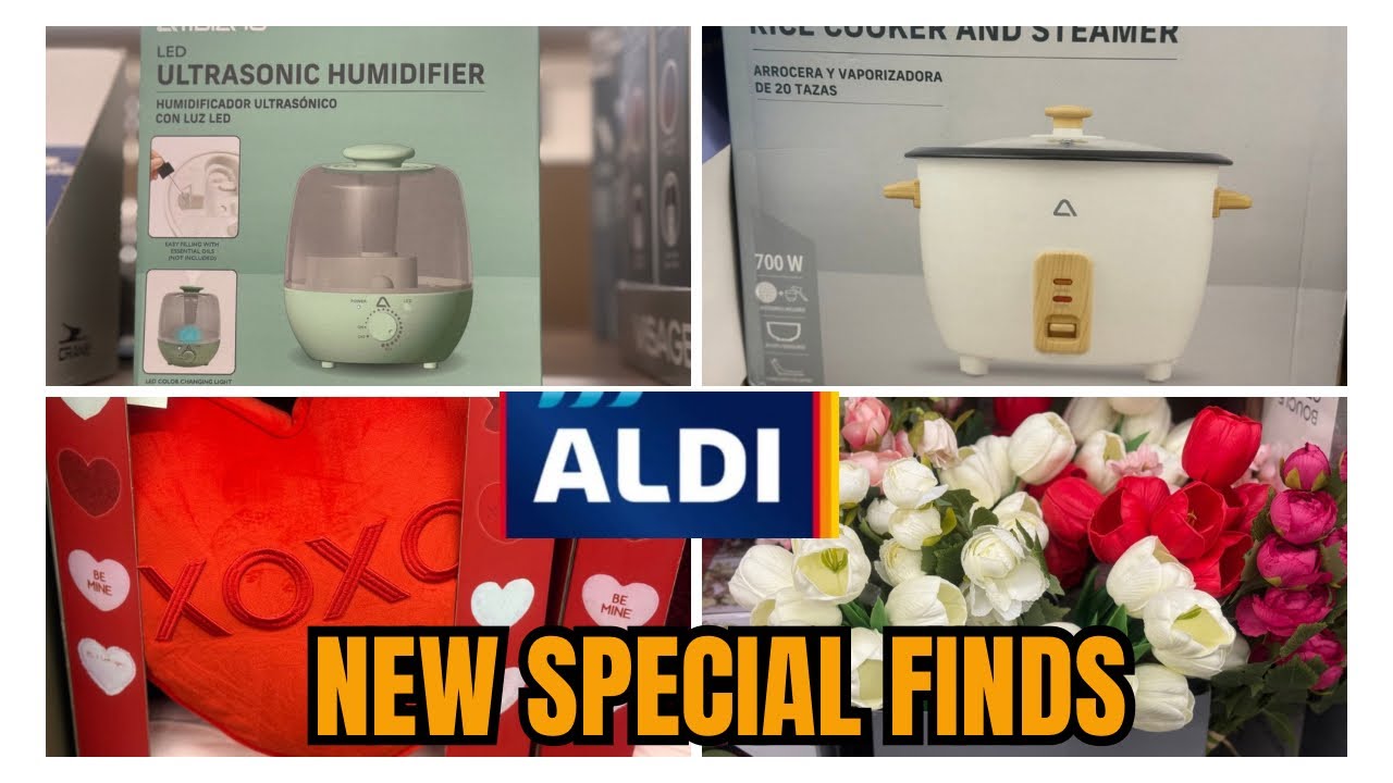 Aldi Weekly Finds Valentine’s Edition 💕 great  Finds on a Budget