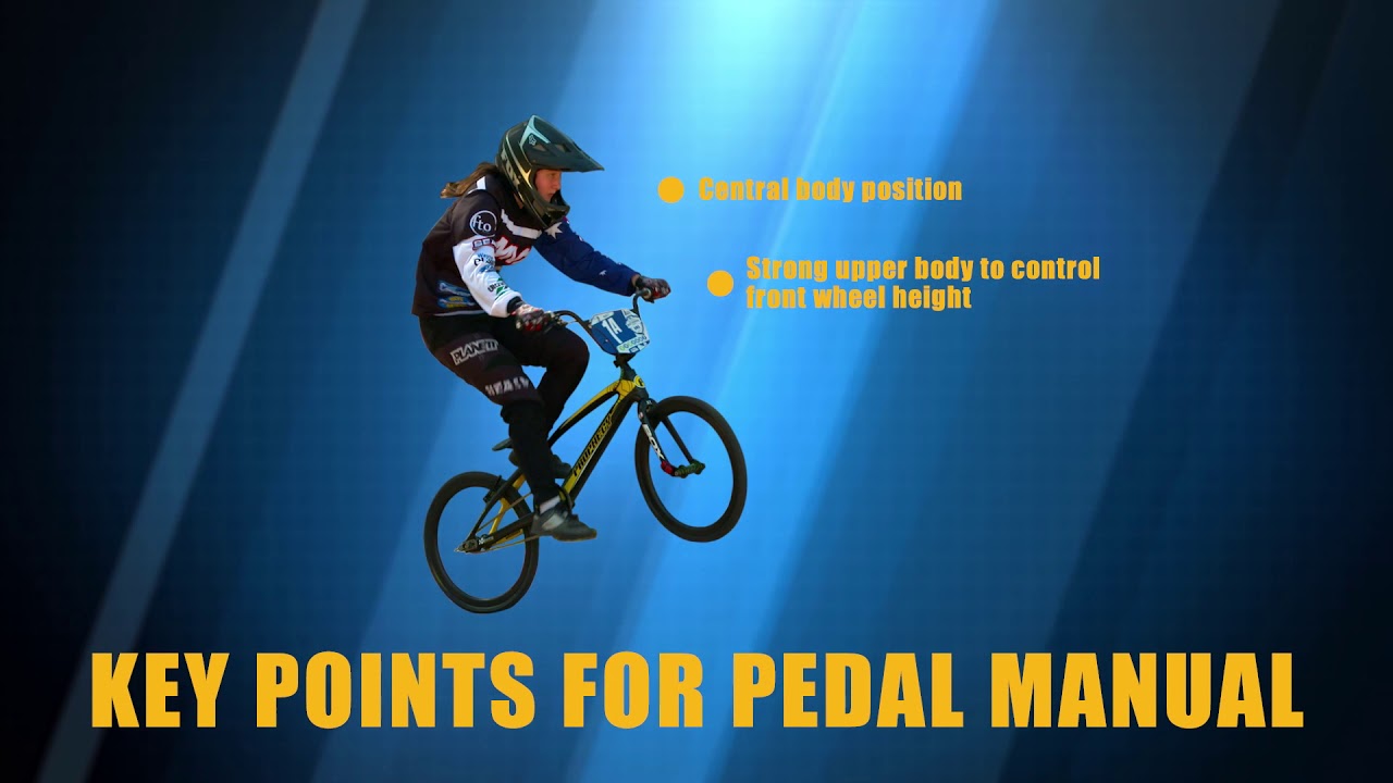 BMXA's Advanced Coaching Tips - Pedal Manual