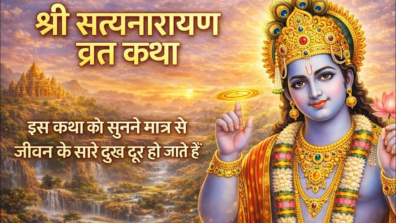 🔱 संपूर्ण श्री सत्यनारायण व्रत कथा🔱 ||Sampoorna Shri Satyanarayan Vrat Katha 💫❤️
