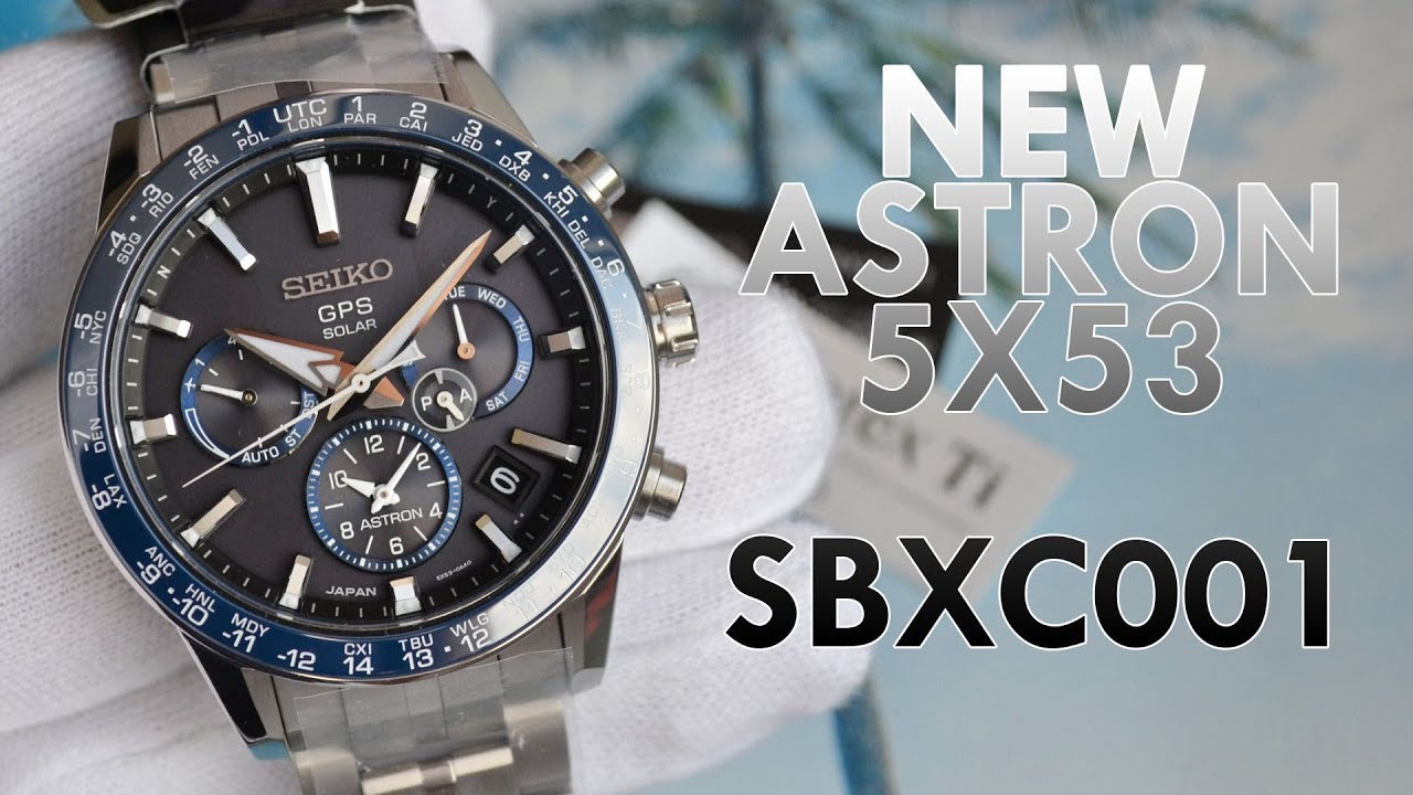 Обзор Seiko Astron SBXC001 / 5x53 новый механизм / Модель 2018 года