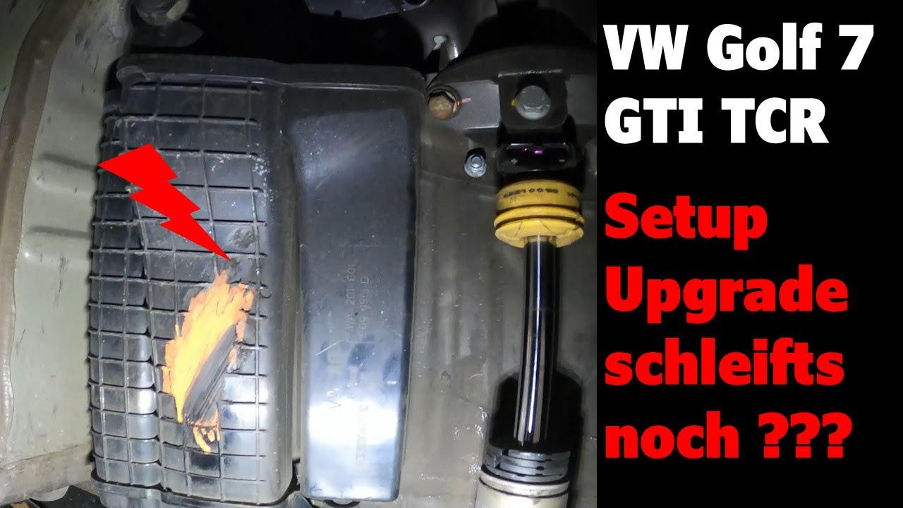 Manthey Setup 9.5er mit 265er rundum auf dem Golf, wo schleifts noch?!