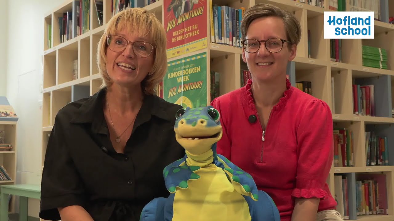 📚🐉 Kinderboekenweek 2025 op de Hoflandschool | Draakje, Avontuur & Rob Koops!
