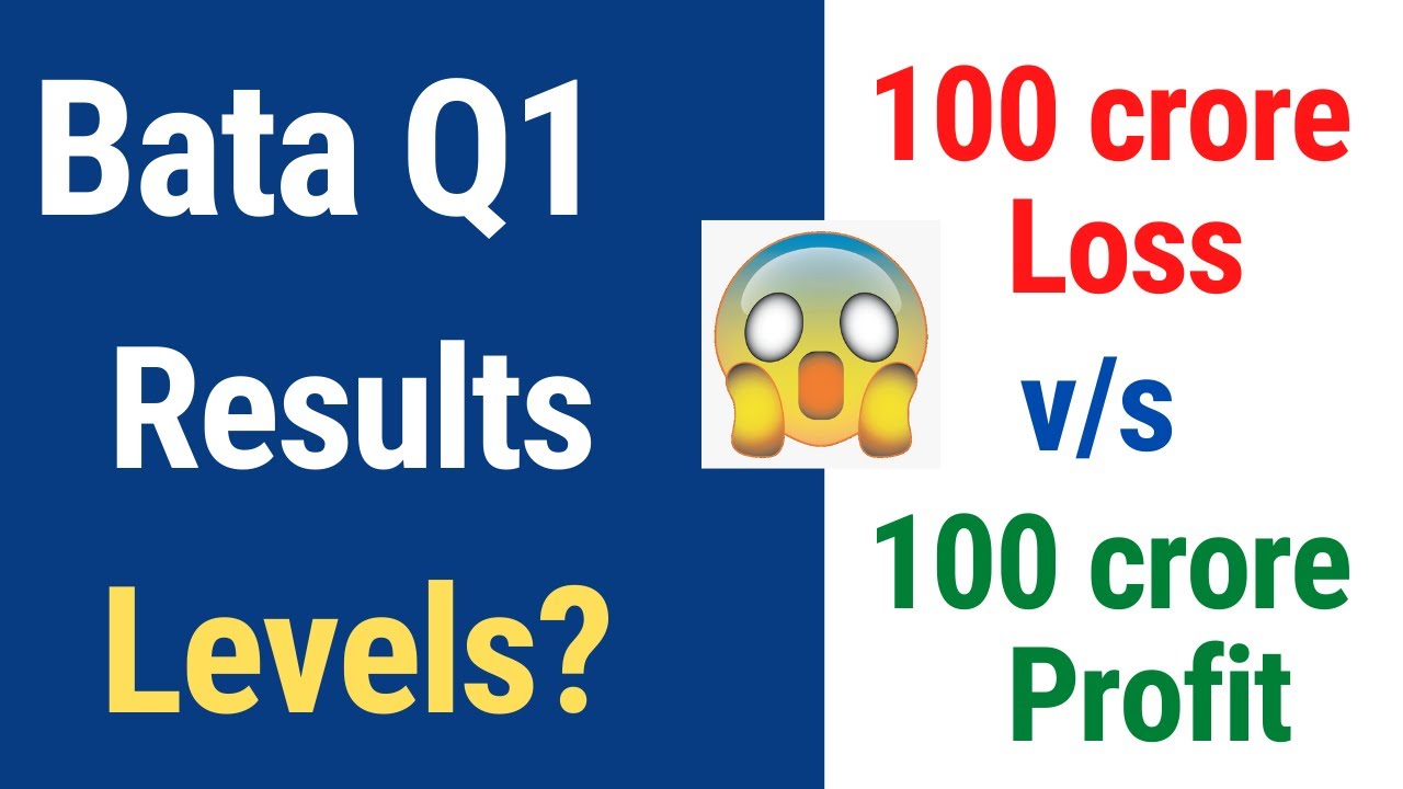 Bata Q1 Results | 100 Crore Loss 😨 | Levels?