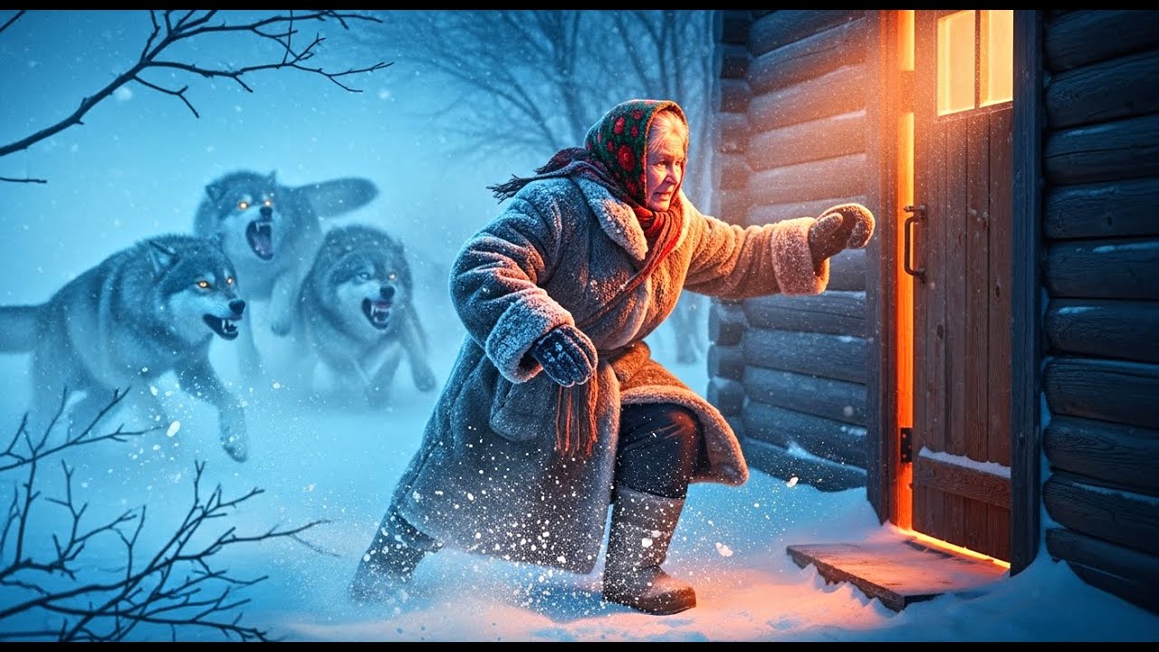 –78°C Siberian Survival Night: Grandma vs Wolves With Only Fire and Rope