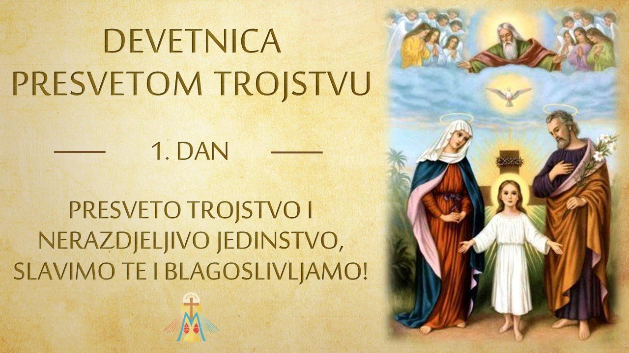 Devetnica Presvetom Trojstvu - 1. dan