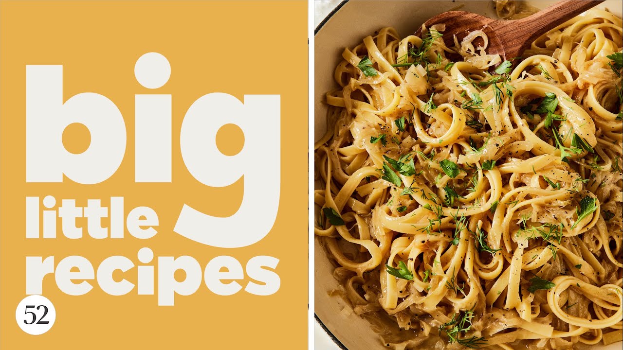 Out of This World Onion-Buttered Noodles | Big Little Recipes