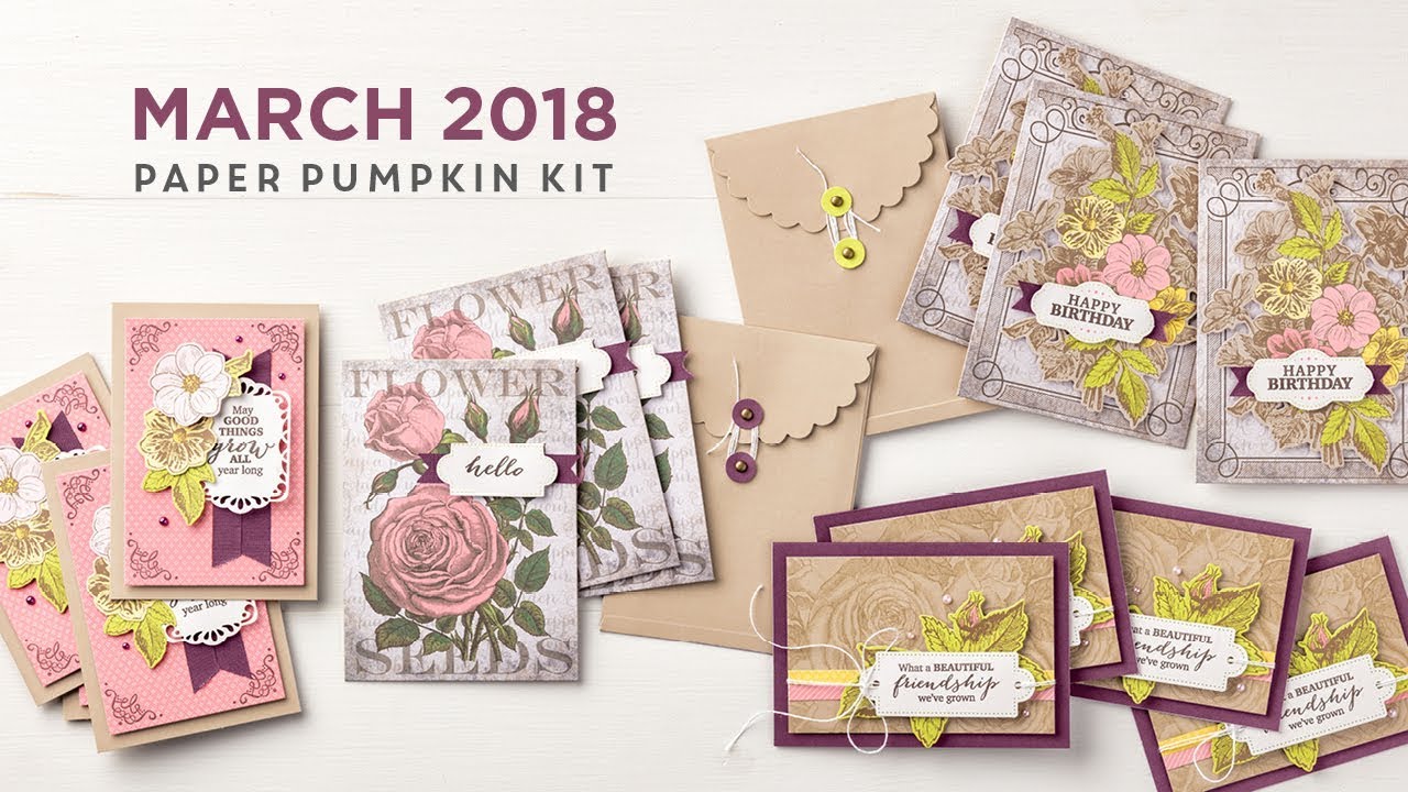 Paper Pumpkin March 2018