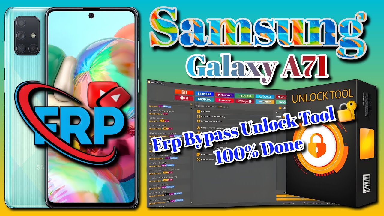 Samsung Galaxy A71 Frp Bypass Unlock Tool 🔐  | SM-A715F Google Account Remove | @RSMobileStore4670